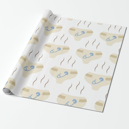 Smelly Diaper Cadeaupapier (Uitgerold)