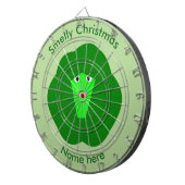 Smelly Kerstmis Brussel Sprout Dart Board Dartbord (Voorkant Rechts)
