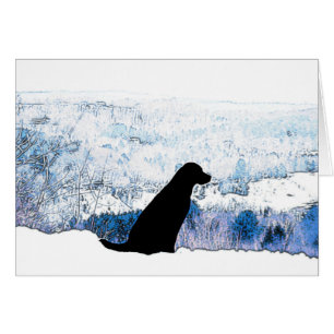 Smelt met hart - zwart lab