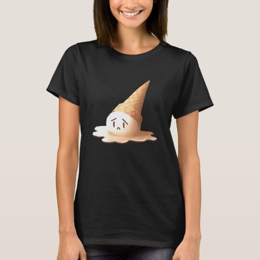 Smelt Sad Ice Cream T-shirt (Voorkant)