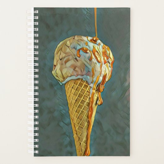 Smeltchocolade-ijsje Planner (Voorkant)