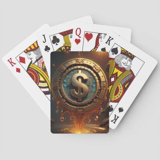 Smelten Poker Chip Speelkaarten (Achterkant)