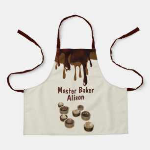 Smeltende Chocolade Chocolade Master Baker Kinder Schort