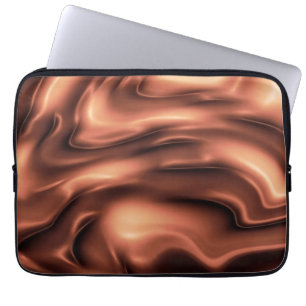 Smeltende chocolade laptop sleeve
