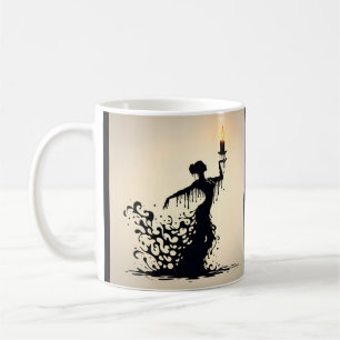 Smeltende Flamenco Dancer Coffee Mok