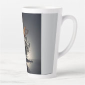 smeltende flamencodanser latte mok (Rechts)