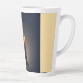 smeltende flamencodanser latte mok (Rechts)