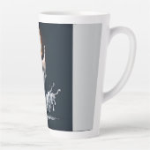 smeltende flamencodanser latte mok (Rechts)