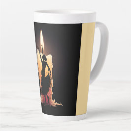 smeltende flamencodanser latte mok