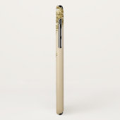 Smeltende gouden glitter Case-Mate iPhone case (Achterkant/links)