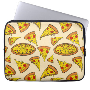 Smeltkaas Pizza Patroon Laptop Sleeve
