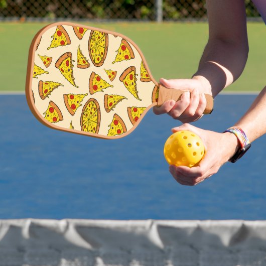 Smeltkaas Pizza Patroon Pickleball Paddle (Insitu)