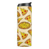 Smeltkaas Pizza Patroon Thermosbeker (Gedraaid links)