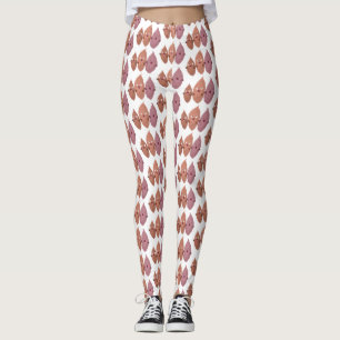 Smeltzingende zoete aardappelen cartoon-groenten leggings