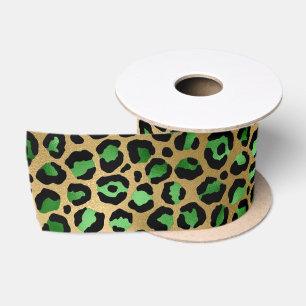 Smerald en Goud Safari Serie Ontwerp 8 Lint
