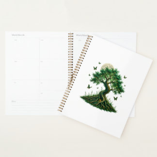 smerald magische boom latte mok planner