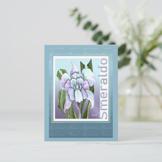 Smeraldo Bloem Ansichtkaart Briefkaart (Staand voorkant)