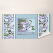 Smeraldo-bloem Badhanddoek (Badhanddoek)