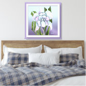 Smeraldo-bloem Canvas Afdruk (Insitu (Slaapkamer))