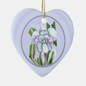 Smeraldo-bloem Keramisch Ornament (Rechts)