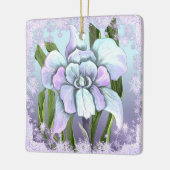 Smeraldo-bloem Keramisch Ornament (Links)