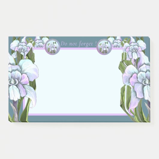 Smeraldo-bloem Post-it® Notes (Voorkant)