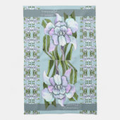 Smeraldo-bloem Theedoek (Verticaal)