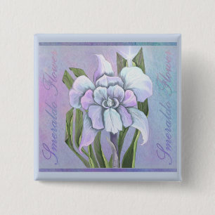 Smeraldo Flower Button