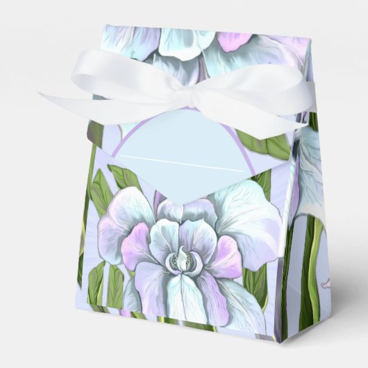 Smeraldo Flower Favor Box Bedankdoosjes (Voorkant Zijde)