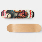 Smerig Kwaad Kleine Aap Skateboard (Horizontaal)