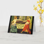 Smerige die Vrouwen door B.S. worden gesneden - Kaart (Gele Bloem)