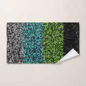 Smerige Lawaierige Abstracte Quoiromantische Vlag Handdoek (Handdoek)