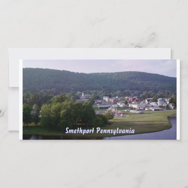 Smethport Pennsylvania Briefkaart (Voorkant)