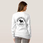 SMF Outline L Borst en Ronde Rug T-shirt (Achterkant volledig)