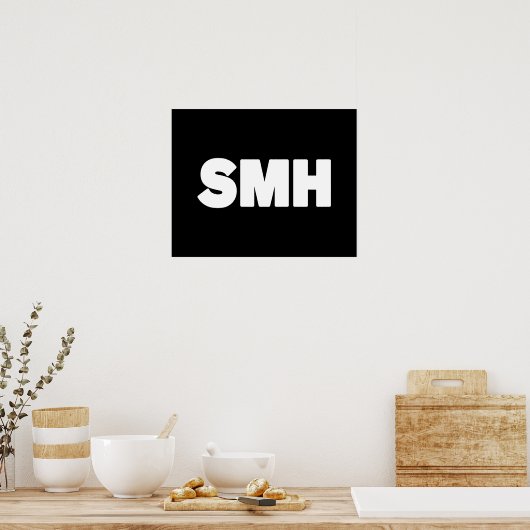 SMH | Poster textuel (Cuisine)