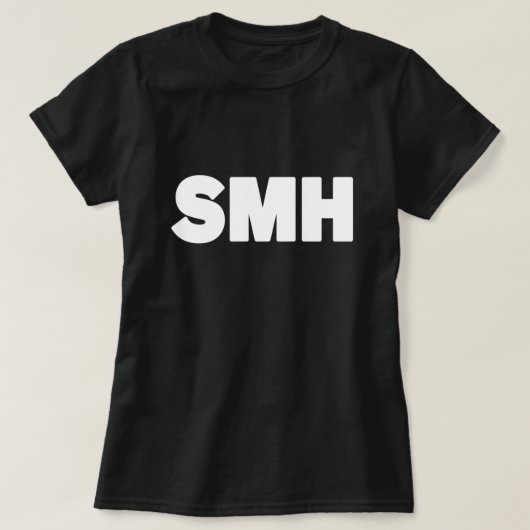SMH | T-Shirt d'arceau de texte (Design devant)