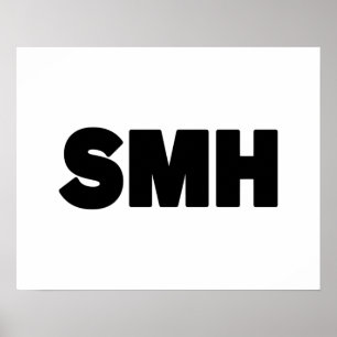 SMH   Tekst Slaag Poster