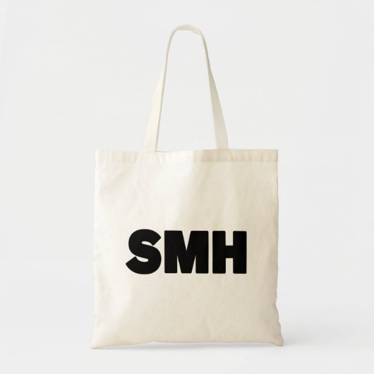 SMH | Text Slang Tote Bag (Voorkant)