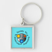 SMI sleutelhanger blauw (Voorkant)