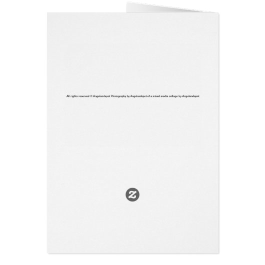 Smile Abstracte gemengde media collage (Achterkant)