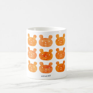 smile bear orange koffiemok