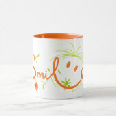 Smile Brush Style Line Art | Combo Mug (Centre)