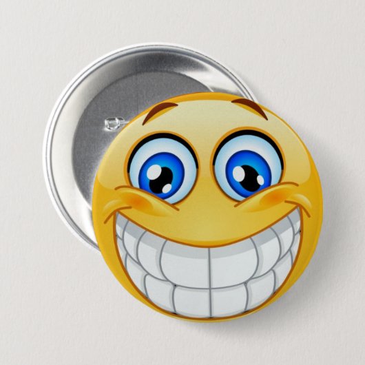 SMILE BUTTON van SRF (Voorkant /achterkant)