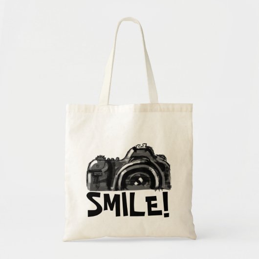 Smile Can Camera Tote Bag (Devant)