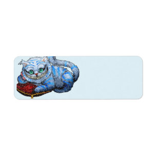 SMILE CAT SMILING REURING ÉTIQUETTES DE ADRESSE