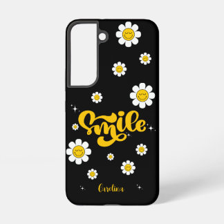 Smile Daisy tuin  Samsung Galaxy Hoesje