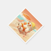 Smile Dog - Beach Mode On Servet (Hoek)