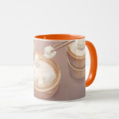 Smile Dog beroemd gemaakt door Xiao Long Bao Delig Mok (Voorkant rechts)