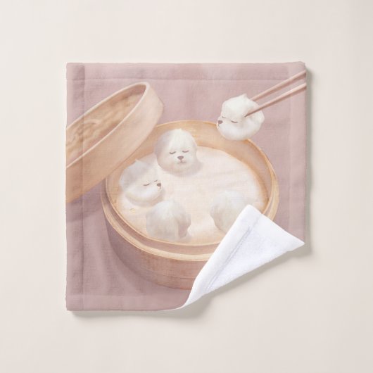 Smile Dog - Xiao Long Bao Délice (Gant de toilette)