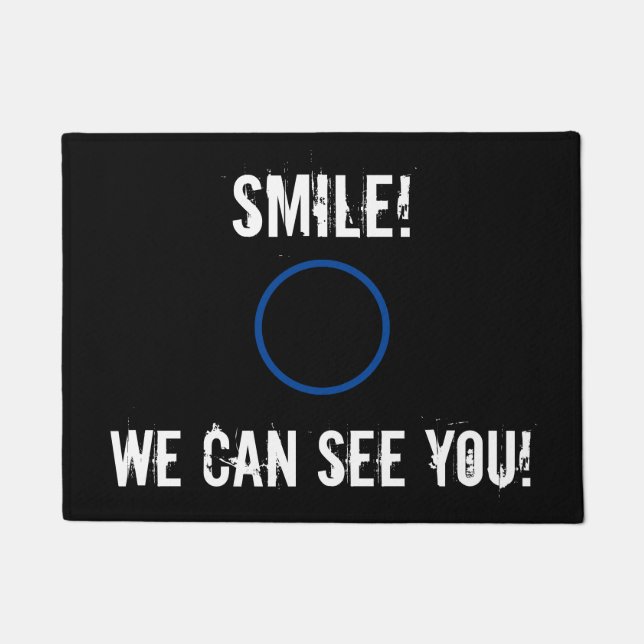 Smile Door Mat (Voorkant)